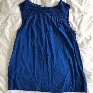 Sleeveless Flowy Boden top